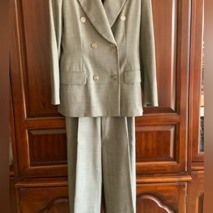 GIVENCHY-Paris#8HP8310502388 Vintage Preowned 2pc Pants Suit.Made in France.
